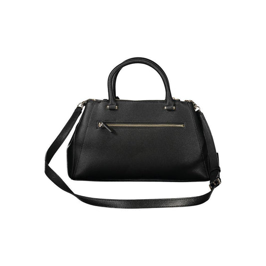 Guess Jeans Black Polyethylene Handbag GU-34825