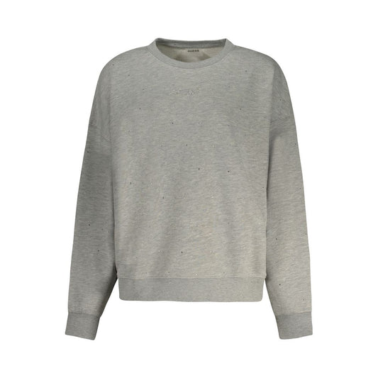 Guess Jeans Gray Cotton Sweater GU-35203-M