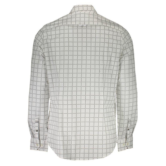 Calvin Klein White Cotton Shirt CA-4210-S
