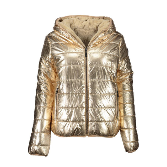 U.S. POLO ASSN. Gold Nylon Women's Jacket 1728,46,48,67403481248,Clothing,Full-Length Jackets - Jackets & Coats - Clothing,Gold,Jackets & Coats - Clothing,Jackets & Coats - Women - Clothing,New with tags,U.S. POLO ASSN.,Women,Women - Clothing