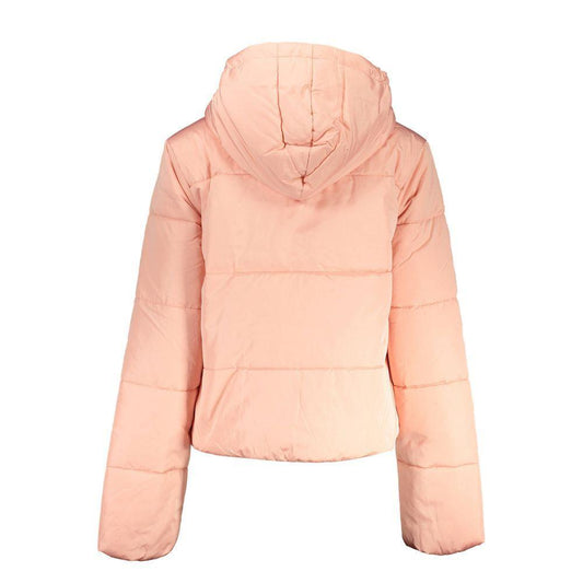 Vans Pink Polyester Jackets & Coat VA-19346-2XS