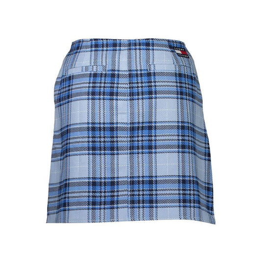 Tommy Hilfiger Blue Cotton Skirt TO-21992-XS