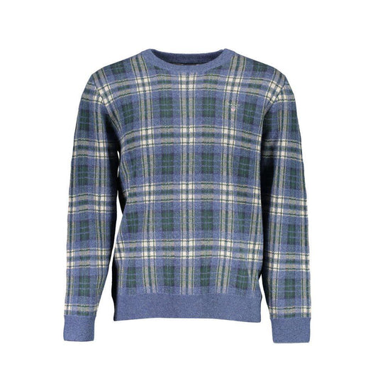 Gant Blue Cotton Sweater GA-6066-XXL