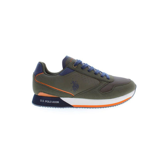 U.S. POLO ASSN. Green Polyester Sneaker US-14053-EU44/US11