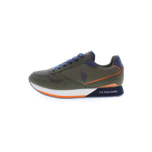 U.S. POLO ASSN. Green Polyester Sneaker US-14053-EU44/US11