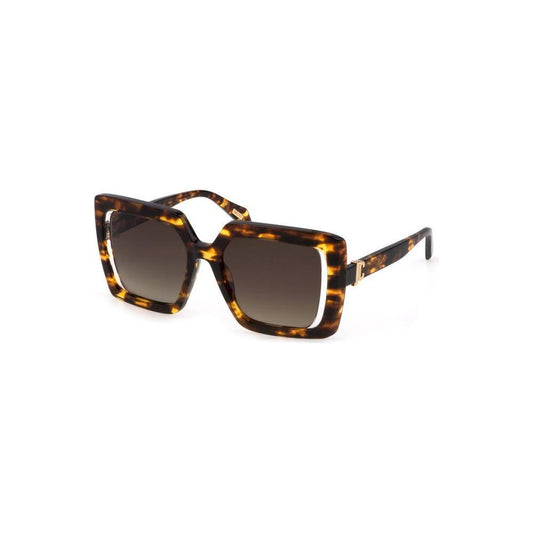 Just Cavalli Brown Plastic Sunglasses JU-21431