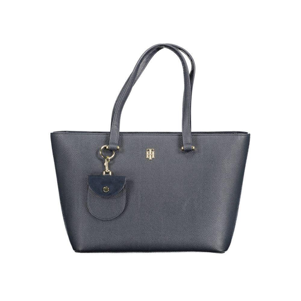 Front view with bag zipped and handles upright.