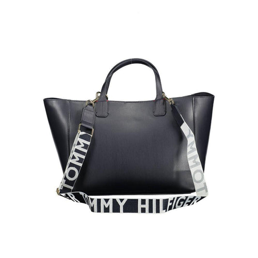 Tommy Hilfiger Blue Polyethylene Handbag TO-12487