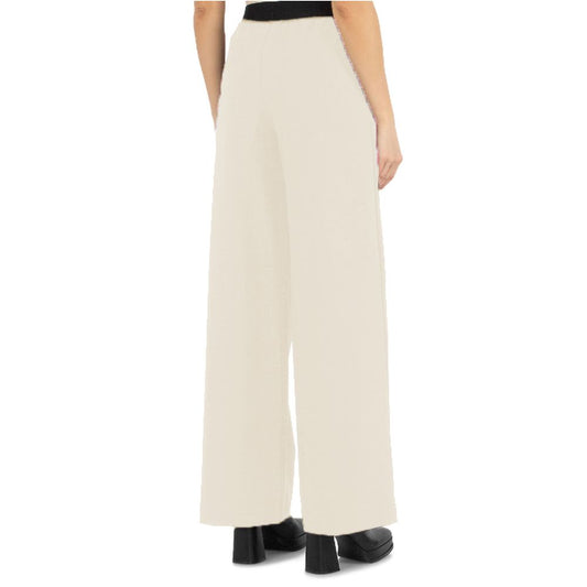 Comme Des Fuckdown Beige Polyester Jeans & Pant CO-15696-S