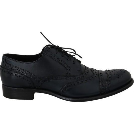 Dolce & Gabbana Dark Blue Leather Wingtip Oxford Dress Shoes1728,67345645728,Blue,Dolce & Gabbana,EU39/US6,EU40/US7,EU41/US8,Formal - Men - Shoes,Material: 100% Leather,Men,Men - Shoes,New with tags,Oxfords and Derbies - Shoes,Shoes