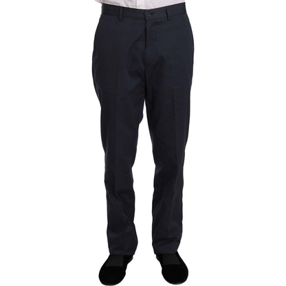 Romeo Gigli Two Piece 3 Button Cotton Blue Solid Suit1728,35% Polyester,67345645728,Blue,Clothing,IT50 | L,Material: 65% Cotton,Men,Men - Clothing,New with tags,Romeo Gigli,Suits & Blazers - Clothing,Suits - Men - Clothing,Two-Piece Suits - Suits & Blazer