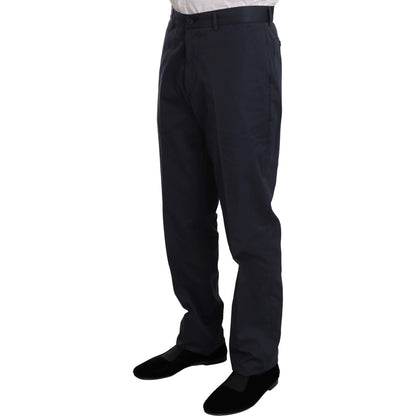 Romeo Gigli Two Piece 3 Button Cotton Blue Solid Suit1728,35% Polyester,67345645728,Blue,Clothing,IT50 | L,Material: 65% Cotton,Men,Men - Clothing,New with tags,Romeo Gigli,Suits & Blazers - Clothing,Suits - Men - Clothing,Two-Piece Suits - Suits & Blazer