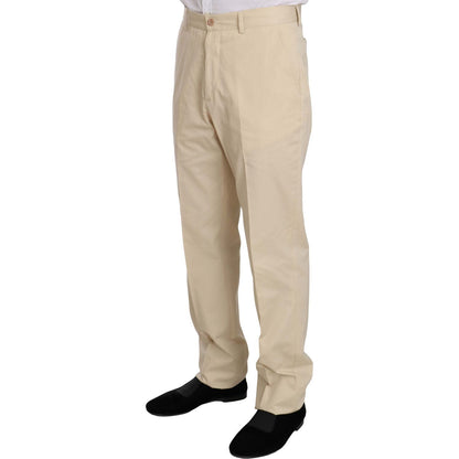 Romeo Gigli Two Piece 3 Button Beige Cotton Solid Suit1728,35% Cotton,67345645728,Beige,Clothing,IT46 | S,Material: 65% Polyester,Men,Men - Clothing,New with tags,Romeo Gigli,Suits & Blazers - Clothing,Suits - Men - Clothing,Two-Piece Suits - Suits & Blaz