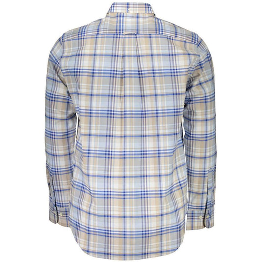 Gant Blue Cotton Shirt GA-14159-S