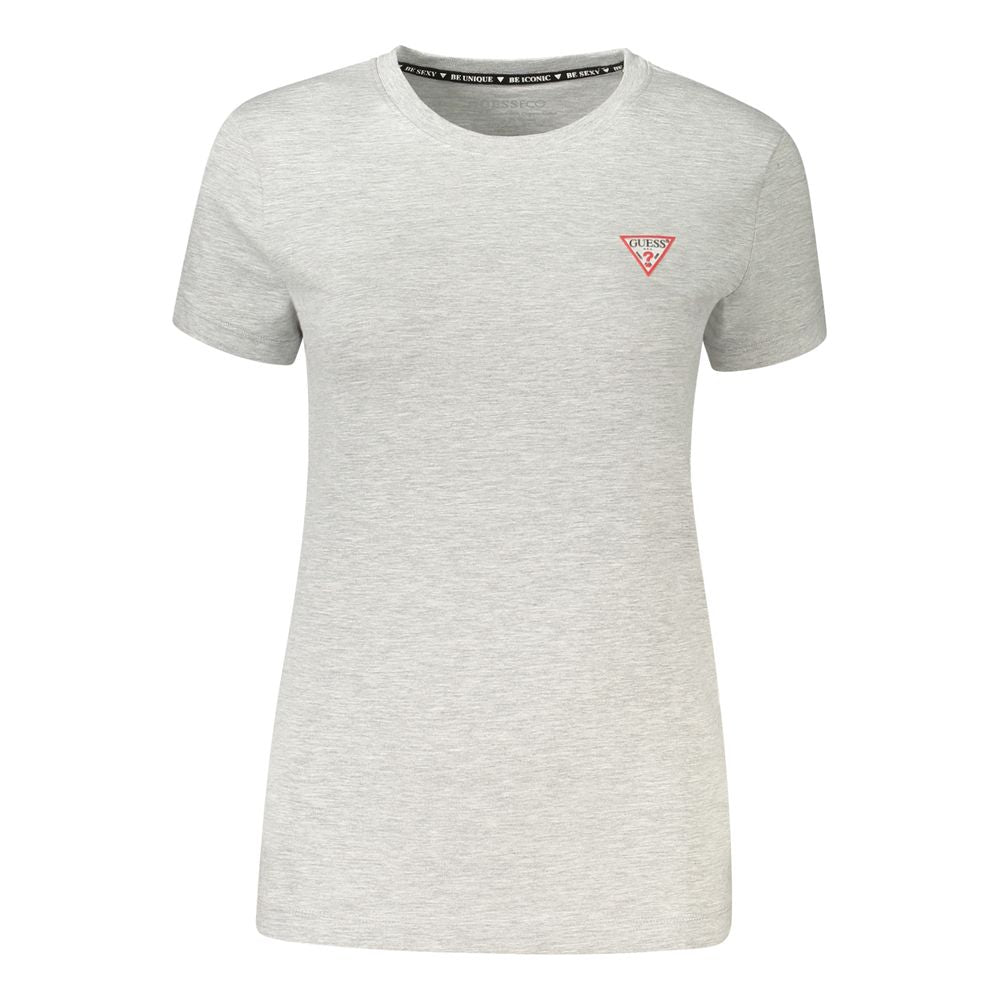Guess Jeans Gray Cotton Tops & T-Shirt GU-39035-S