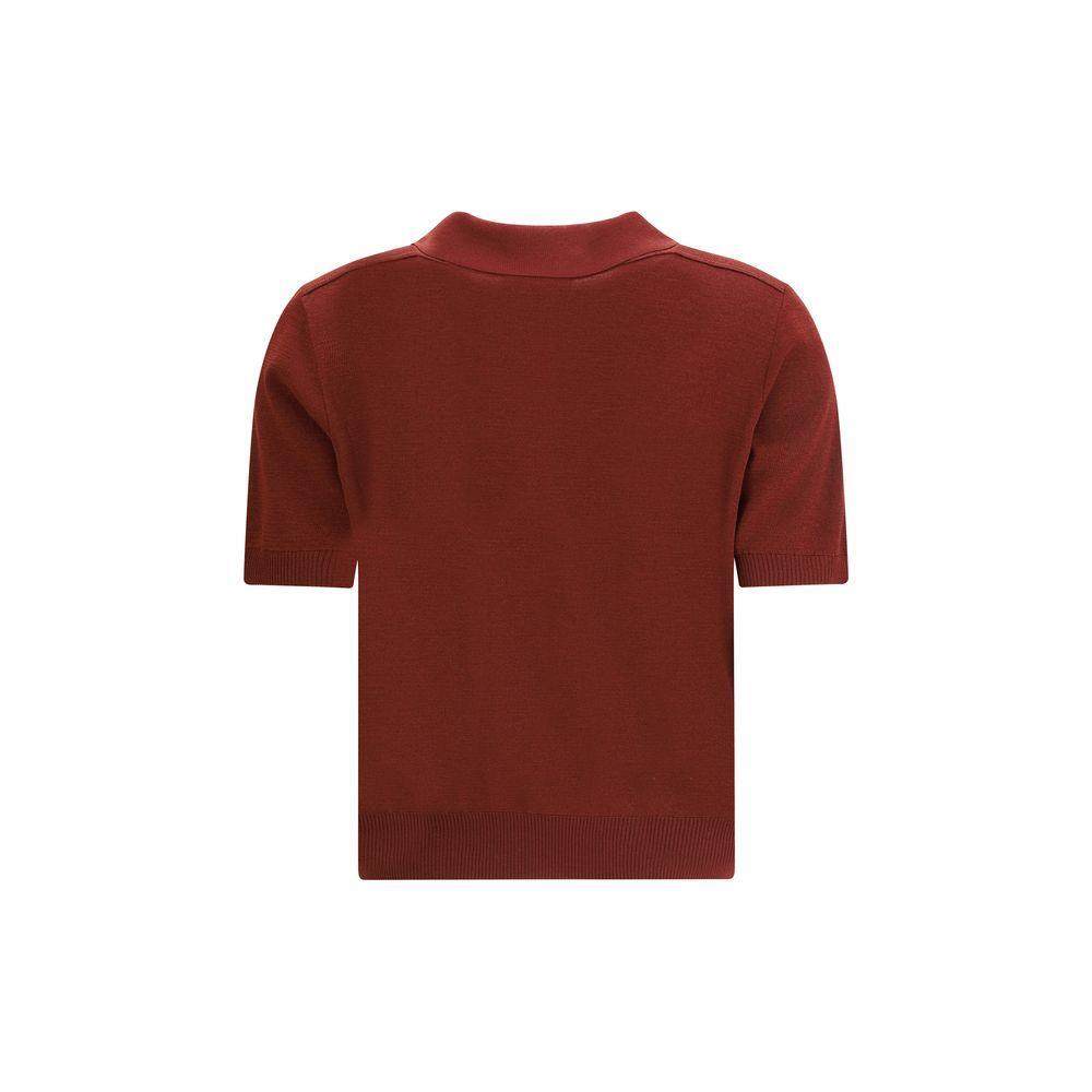 Burberry Wool Polo Shir BU-8112167C3081-M