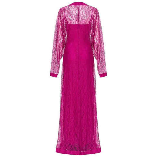 PINKO Purple Nylon Dress