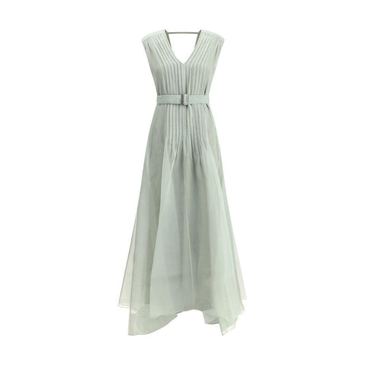 Brunello Cucinelli Silk Long Dress BR-MF940A5336C3265-M