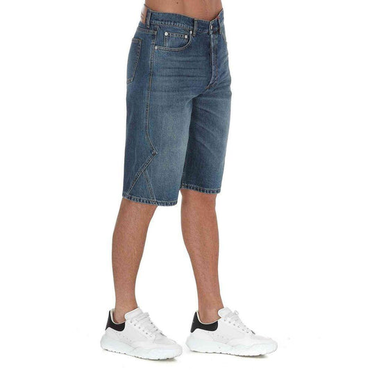 Alexander McQueen Denim Shorts AL-8735151751380-48 | M