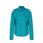 Bottega Veneta Grain De Poudre Wool Shirt BO-8735261098196-IT50 | L