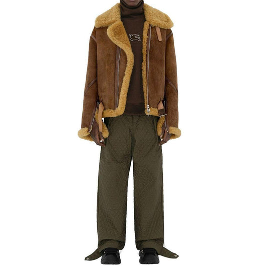 Burberry Quilted Pleated Pants BU-8776398045396-IT46 | S