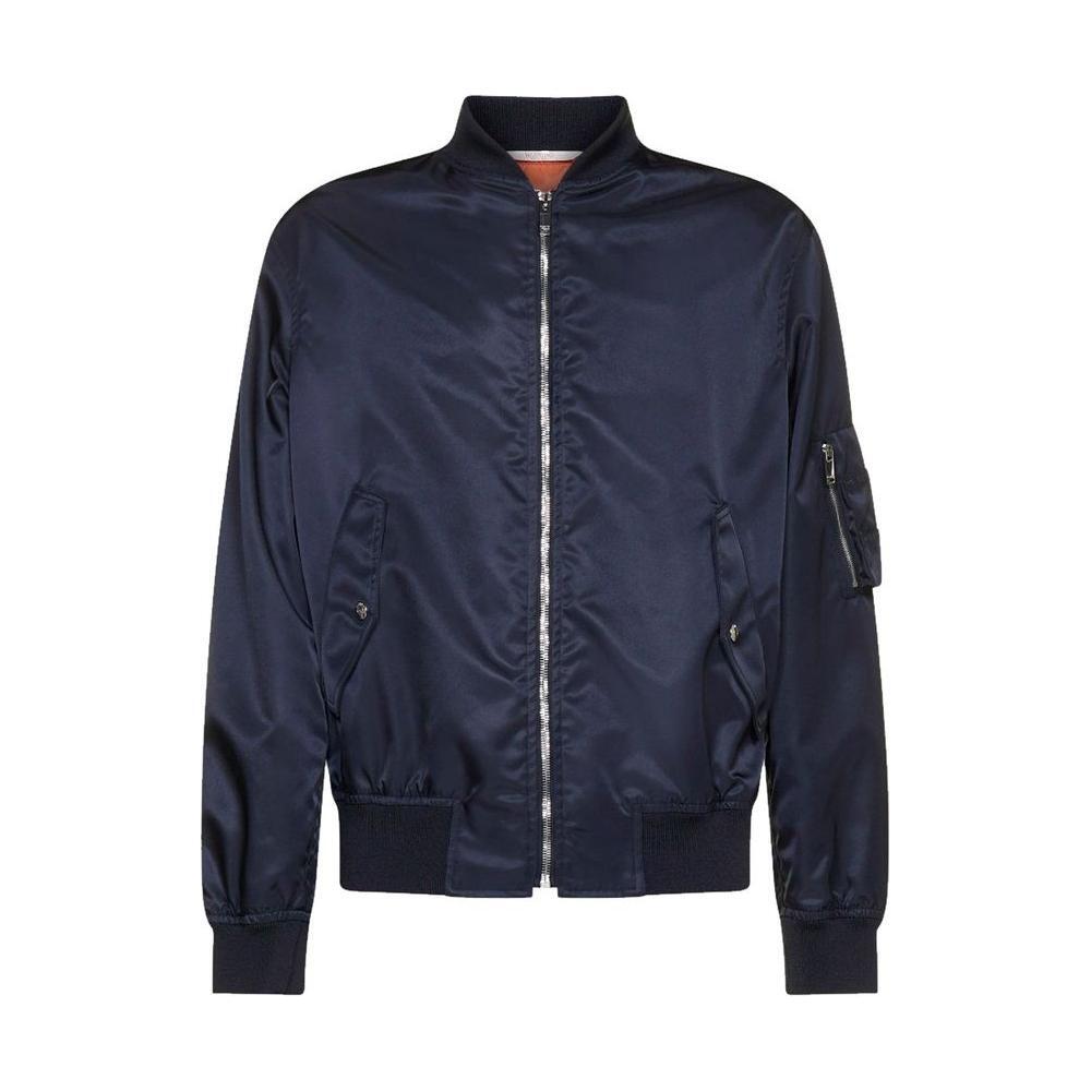Valentino Printed Neon Universe Bomber Jacket VA-8736613040340-48 | M