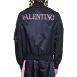 Valentino Printed Neon Universe Bomber Jacket VA-8736613040340-48 | M