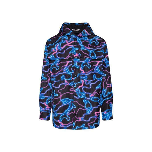 Valentino Printed Hooded Jacket VA-8735617810644-48 | M