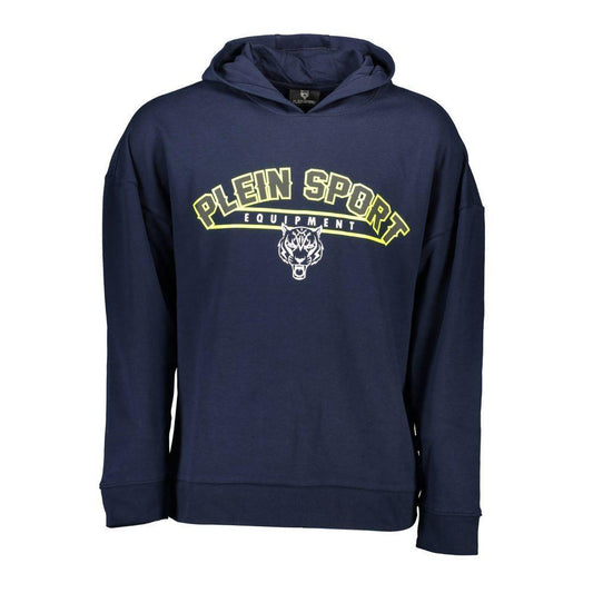 Plein Sport Blue Cotton Sweater PL-9570-S
