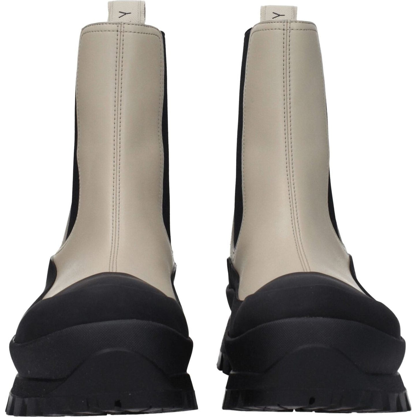 Stella McCartney Black Leather Ankle Boots ST-8547463758089-EU37/US7