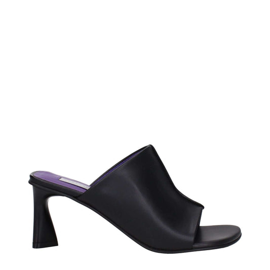 Stella McCartney Black Leather Stiletto Heel Sandals 1728,75667636384,Black,EU36.5/US6.5,EU36/US6,EU37.5/US7.5,EU37/US7,EU38.5/US8.5,EU38/US8,EU39/US9,EU40/US10,New with tags,Sandals - Shoes,Shoes,Stella McCartney,Stiletto Heels - Sandals - Shoes,Women