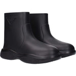 Prada Black Cotton Ankle Boots PR-15185625874697-EU35/US5