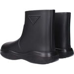 Prada Black Cotton Ankle Boots PR-15185625874697-EU35/US5