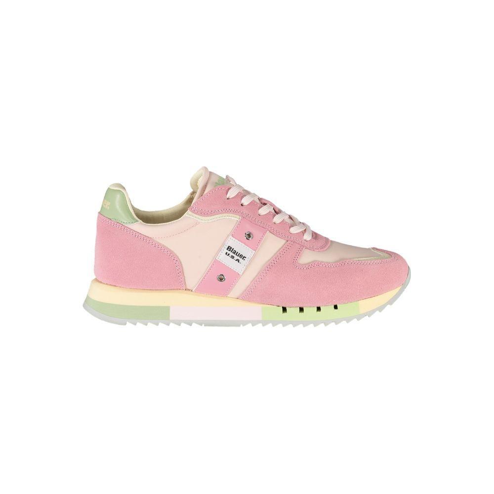 Blauer Pink Leather Women Sneaker BL-39261-EU37/US7