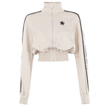 Comme Des Fuckdown Beige Cotton Sweater