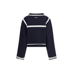 PINKO Cardigan with contrasting profiles