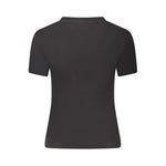 Tommy Hilfiger Black Cotton Women T-Shirt TO-39308-S