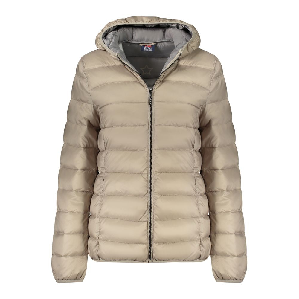 Norway 1963 Beige Polyamide Women Jacket NO-39357-M