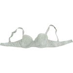 Dolce & Gabbana Green Balconcino Bra Floral Lace Underwear BIK279 S