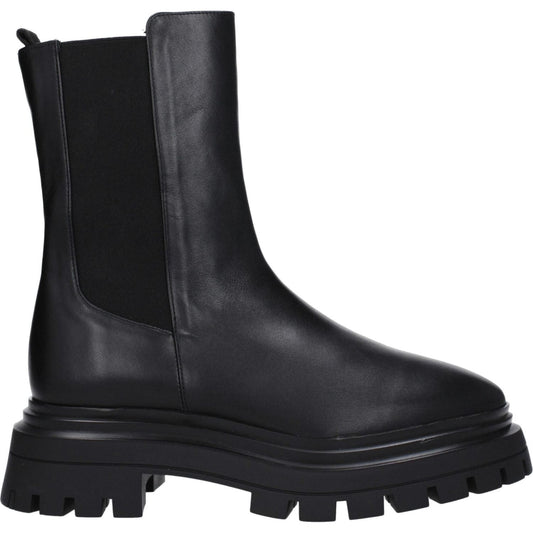 Stuart Weitzman Black Leather Ankle Boots ST-8547447865609-EU39/US9