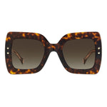 Carolina Herrera Brown Acetate Sunglasses CHHER0082S86AC