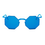 Italia Independent Blue Metal Sunglasses II0205027000AC