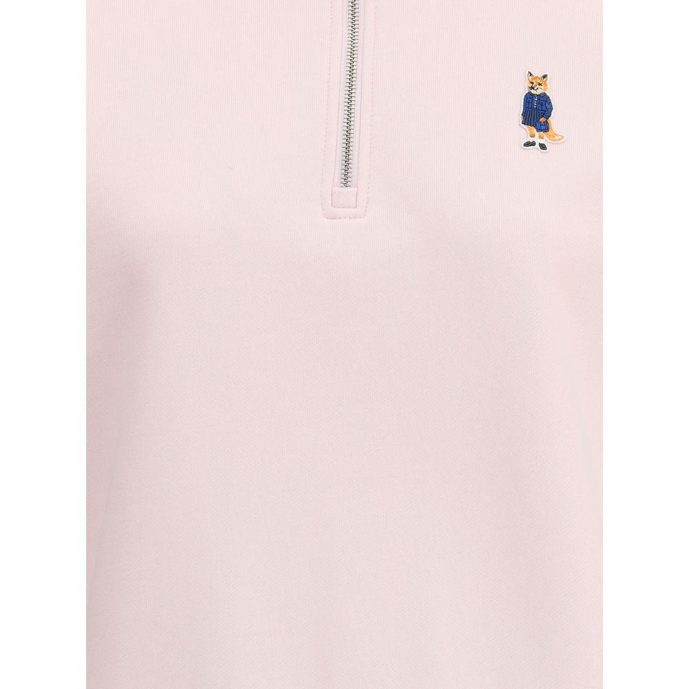 Maison Kitsuné Dressed Fox high neck and zip Sweatshirt MA-PW00321KM03410327-L