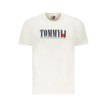 Tommy Hilfiger White Cotton Men T-Shirt TO-39474-S