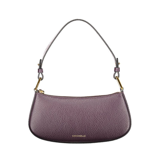 Coccinelle Purple Leather Women Handbag CO-39489