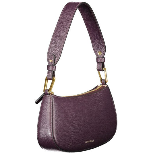 Coccinelle Purple Leather Women Handbag CO-39489