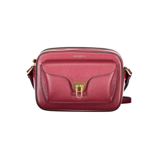 Coccinelle Purple Leather Women Handbag CO-39491