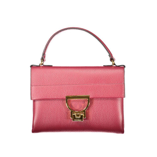 Coccinelle Purple Leather Women Handbag CO-39500