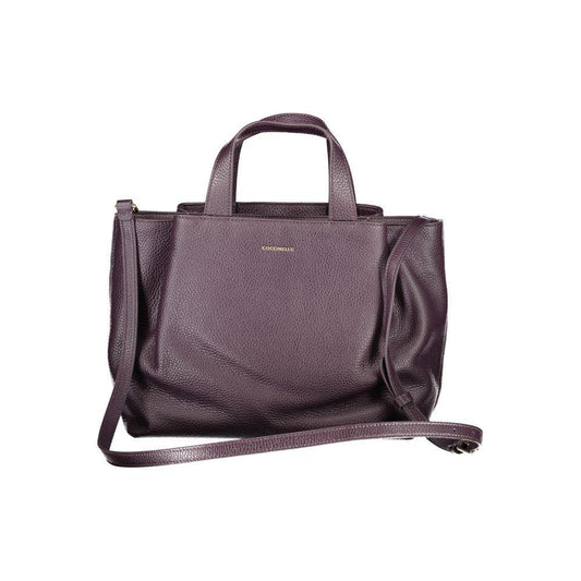 Coccinelle Purple Leather Women Handbag CO-39514