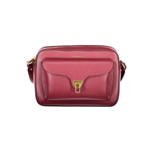 Coccinelle Purple Leather Women Handbag CO-39517